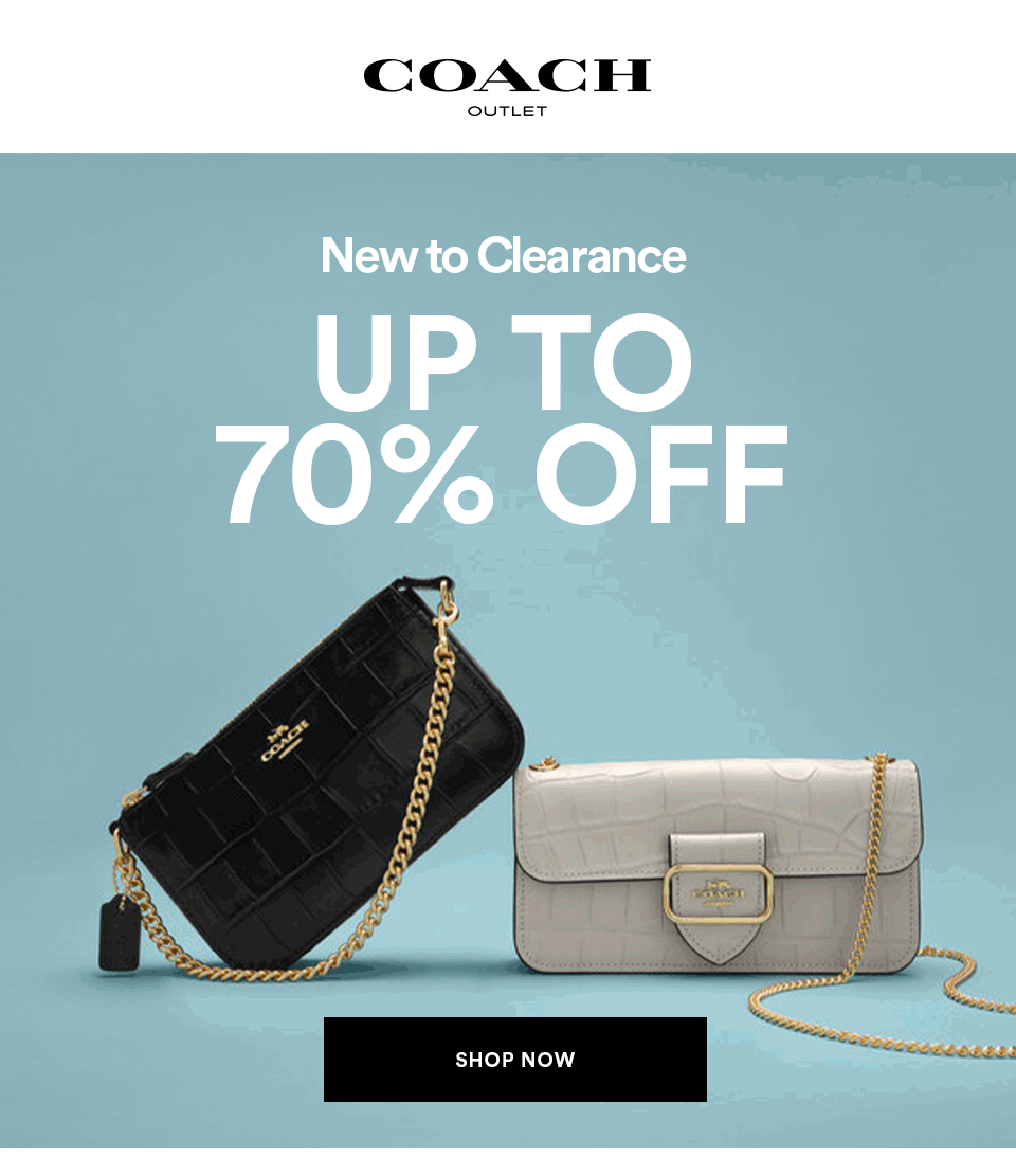 Coach Outlet Bags 70% Off + Extra 20% Off + FREE Shipping