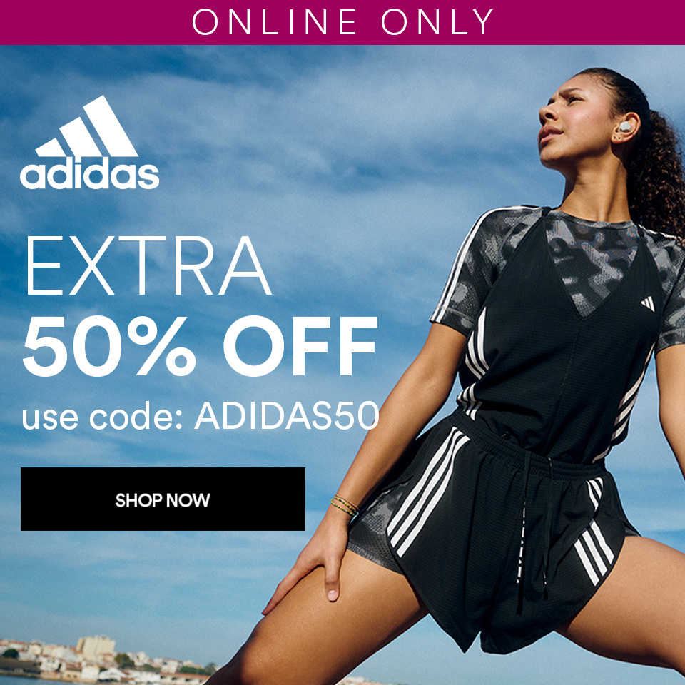 Adidas 50 off coupon best sale